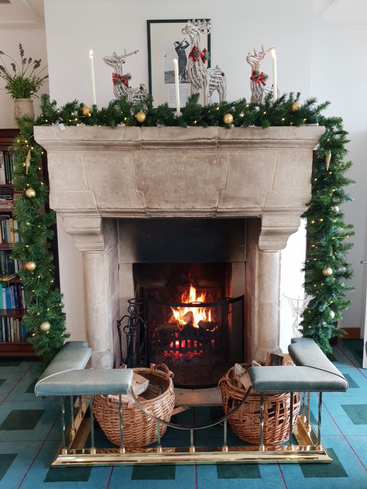 Pam Barton Christmas Fireplace